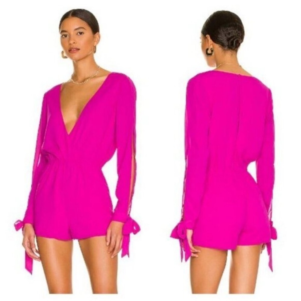 NWT Superdown Purple Jocelyn Romper - XXS
